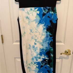 Scuba sleeveless dress
